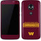NFL Washington Commanders Performance Series Moto E5 Play Skin